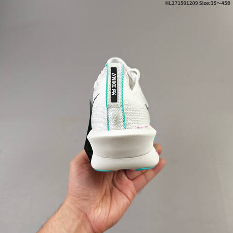 Nike Air Zoom Alphafly Next 3 White Teal Black Orange Pink EU 35-45 Running Shoe - Unisex (BS-62804)