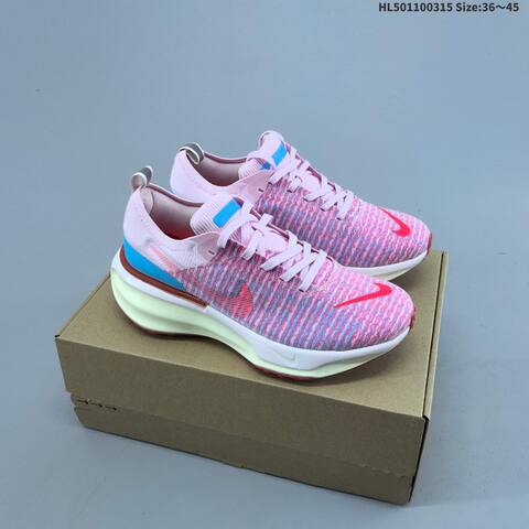 Nike ZoomX Invincible Run FK3 DR2615 White Black Pink Blue EU 36-45 Running Shoe - Unisex (BS-61294)