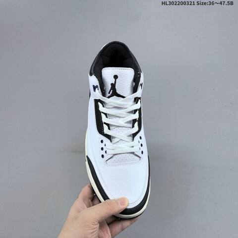 A Ma Maniere x Air Jordan 3 Retro Diffused Blue AIR JORDAN 3 Aj3 Lifestyle (BS-66482)