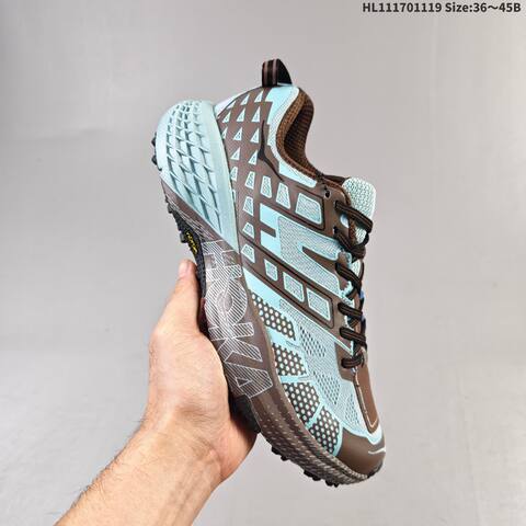 HOKA ONE ONE Speedgoat 2 Orange Black Neon Yellow EU 36-45 Trail Shoe Trail Running Sneakers - Unisex (BS-69466)