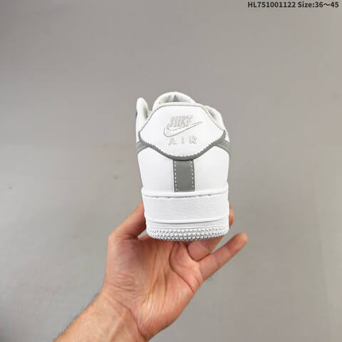 Nike Air Force 1 07 White Grey EU 36-45 Sneaker - Unisex (BS-63283)