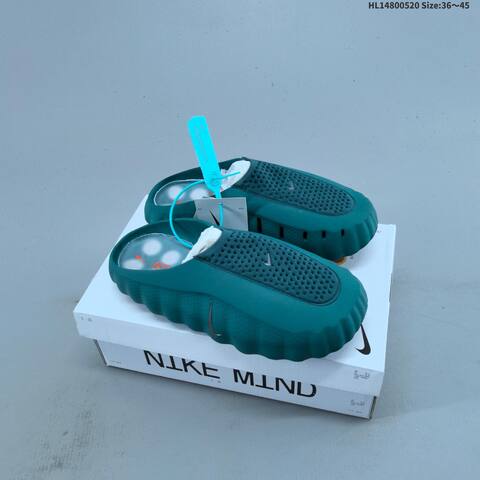 Nike Mind 001 Dark Teal Black EU 36-45 Slides - Unisex (BS-60233)