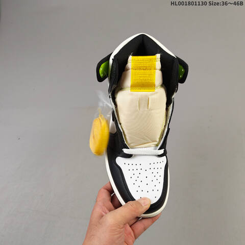 Air Jordan 1 High OG Volt Gold AIR JORDAN 1 Aj1 Lifestyle (BS-67596)