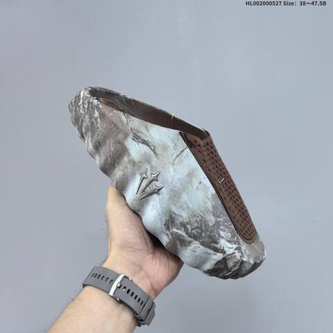 Nike Nocta Mind 001 Brown Grey White Marble EU 38-47 5 Slides - Unisex (BS-60102)