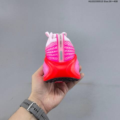 Nike Vomero Plus ReactX Air Zoom Pink Red Black White EU 36-40 Running Shoe - Unisex (BS-60322)