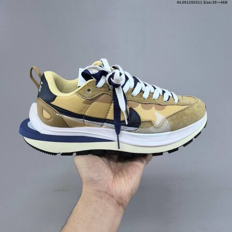 Nike Vaporwaffle Sacai White Beige Red Black Gum EU 36-46 Sneaker - Unisex (BS-61372)
