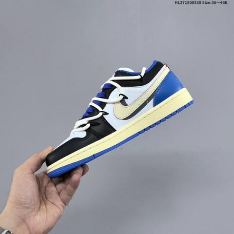 Off-White Nike Air Jordan 1 Low Brown Mocha Lifestyle (BS-60061)