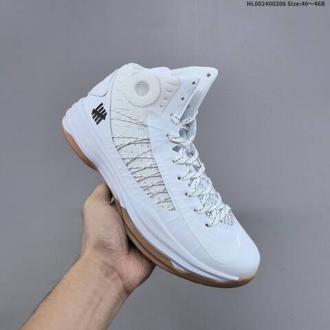 Nike Undefeated x Hyperdunk 2012 White Gum Black EU 40-46 Basketball Shoe - Men's (BS-61512)