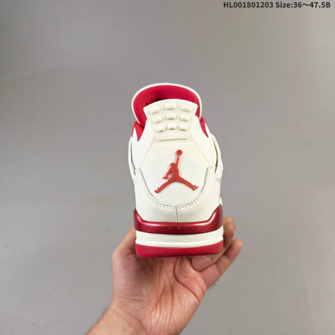 Air Jordan 4 Retro Sierra Red WMNS AIR JORDAN 4 Aj4 Lifestyle (BS-67552)