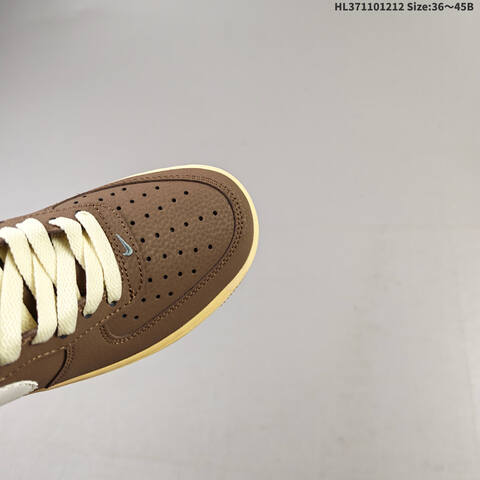 Nike Air Force 1 07 Brown Cream White EU 36-45 Sneaker - Unisex (BS-62751)