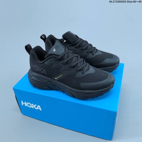 HOKA Challenger ATR 6 GTX Black Yellow EU 40-45 Trail Shoe Trail Running Sneakers - Men's (BS-69389)