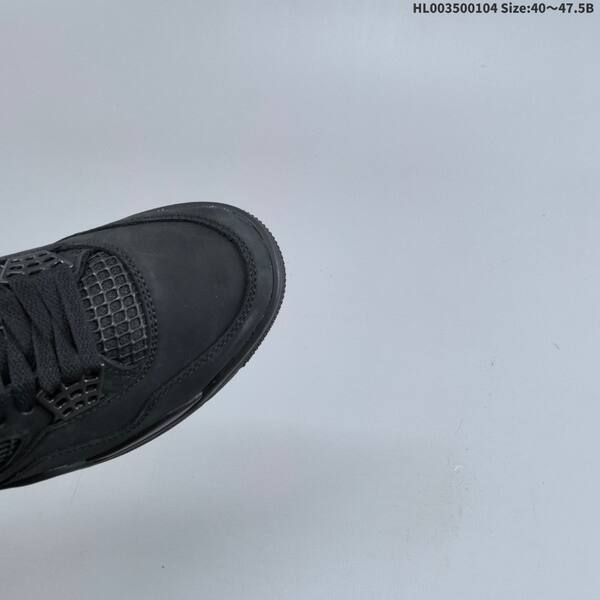 Jordan Air Jordan 4 Retro Black 40 47 5 basketball Black Black lifestyle