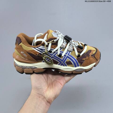 ASICS Gel-Cumulus 16 Grey Black Brown Blue EU 36-45 Running Shoe Running Sneakers - Unisex (BS-68986)