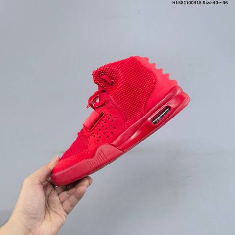 Nike Air Yeezy 2 SP Red October All Red EU 40-46 Sneaker - Men's (BS-60721)