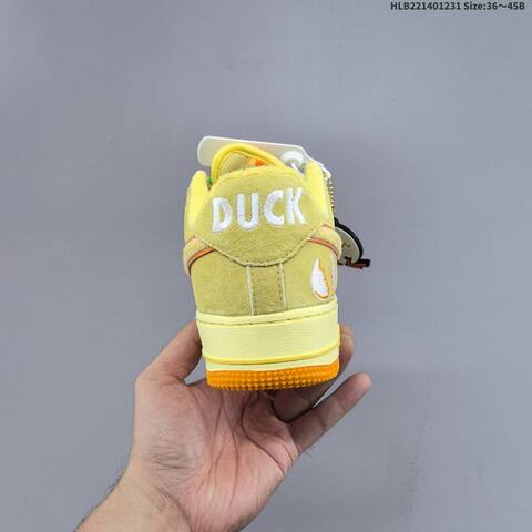 Nike Air Force 1 Low Khaki Bright Green Pale Yellow Orange EU 36-45 Sneaker - Unisex (BS-62303)