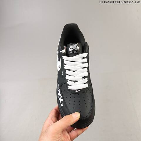 Nike Air Force 1 Low 07 Black White Multicolor EU 36-45 Sneaker - Unisex (BS-62713)