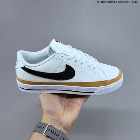 Nike Court Legacy Cream White Orange Turquoise EU 36-45 Skate Shoe - Unisex (BS-60830)