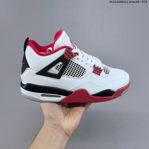 Air Jordan 4 Retro Fire Red Replica AIR JORDAN 4 Aj4 Lifestyle (BS-66887)