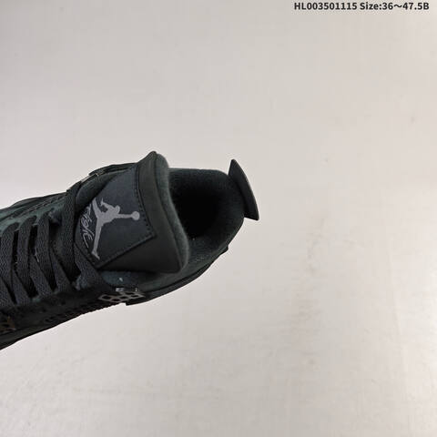 Air Jordan 4 Retro Black Cat Replica AIR JORDAN 4 Aj4 Lifestyle (BS-67808)