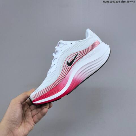 Nike Journey Run 2 ComfiRide White Black Red EU 36-45 Running Shoe - Unisex (BS-61545)