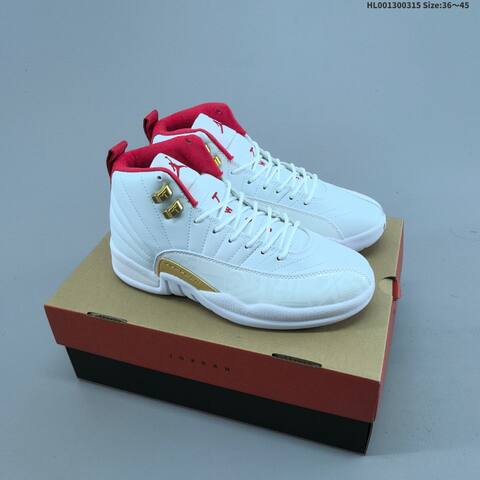 Air Jordan 12 Retro Fiba AIR JORDAN 12 Aj12 Lifestyle (BS-66531)