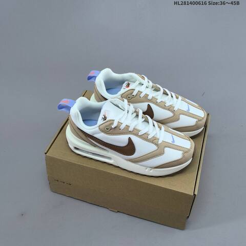Nike Air Max Dawn White Grey Black EU 36-45 Running Shoe - Unisex (BS-59914)