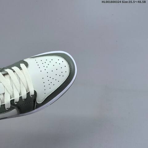 Air Jordan 1 Low Vintage Lichen AIR JORDAN 1 Aj1 Lifestyle (BS-66454)