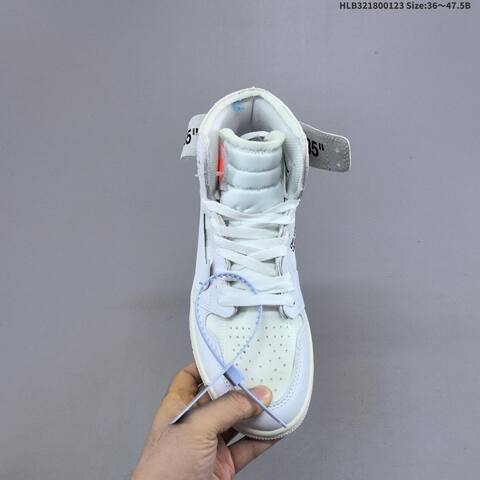 Off-White x Nike Air Jordan 1 Retro High OG Lifestyle (BS-66863)