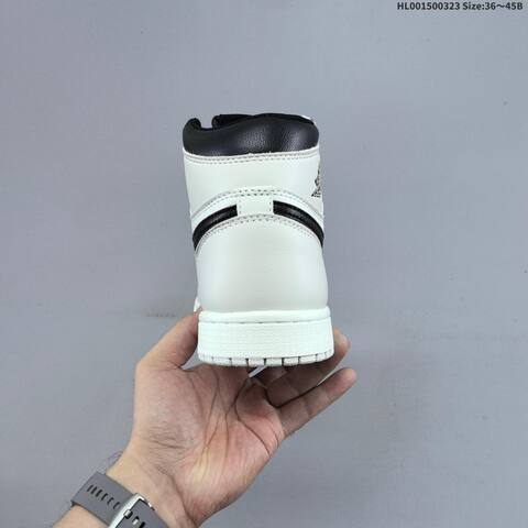 Nike x Air Jordan 1 Retro High OG Light Bone AIR JORDAN 1 Aj1 Lifestyle (BS-66459)