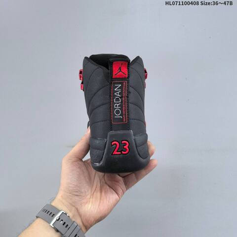 Air Jordan 12 Retro Bloodline Replica AIR JORDAN 12 Aj12 Lifestyle (BS-66289)