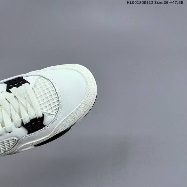 Jordan Air Jordan 4 Retro white black red 36 47 5 basketball lifestyle