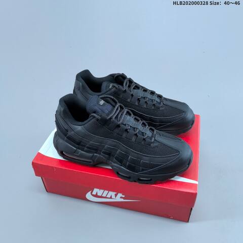 Nike Air Max 95 Black Blue EU 40-46 Running Shoe - Men's (BS-61084)