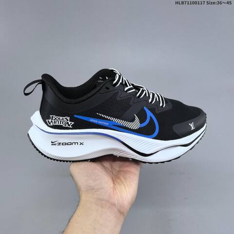 Nike Zoom X Black White Blue EU 36-45 Running Shoe - Unisex (BS-61949)