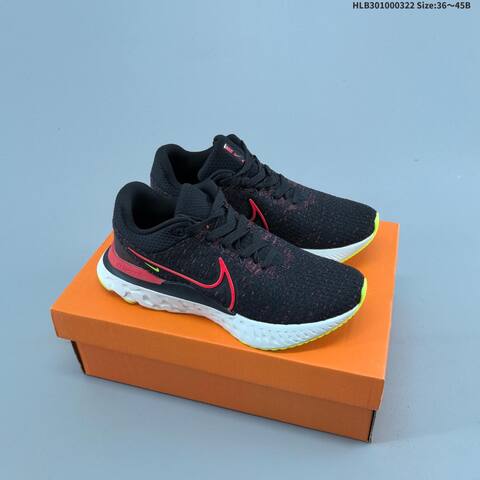 Nike Zoom React Infinity Run FK 3 White Black Blue Pink Green EU 36-45 Running Shoe - Unisex (BS-61200)