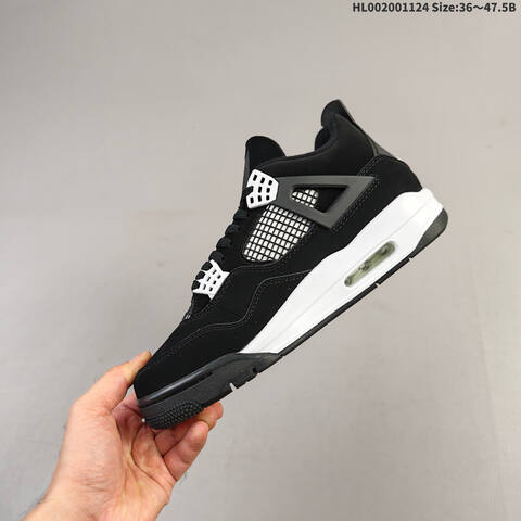 Air Jordan 4 Retro White Thunder AIR JORDAN 4 Aj4 Lifestyle (BS-67704)