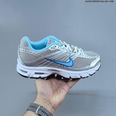 Nike Air Max MOTO 2K Black White Silver Blue EU 36-45 Running Shoe - Unisex (BS-60466)