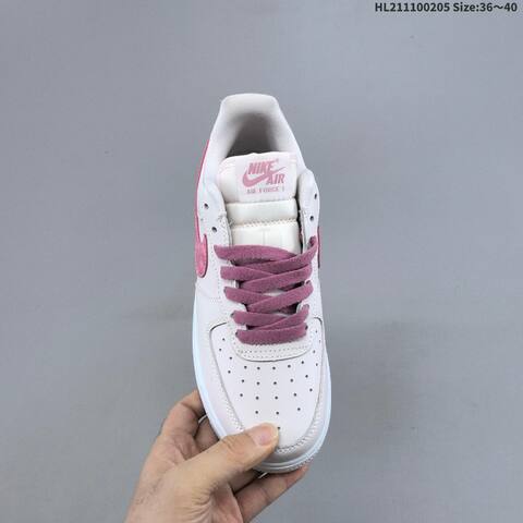Nike Air Force 1 07 LX Light Pink Dark Pink White EU 36-40 Sneaker - Unisex (BS-61528)