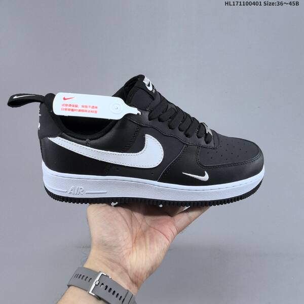 Nike Air Force 1 07 LV8 CU0952 black white light pink EU 36-45 sneaker