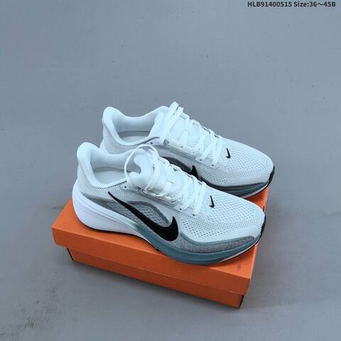 Nike Pegasus 42 Zoom White Black Silver Blue EU 36-45 Running Shoe - Unisex (BS-60328)