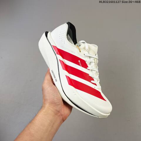 Adidas Adizero Adios Pro 5 White Red Black EU 36-46 Running Shoe - Unisex (BS-65423)