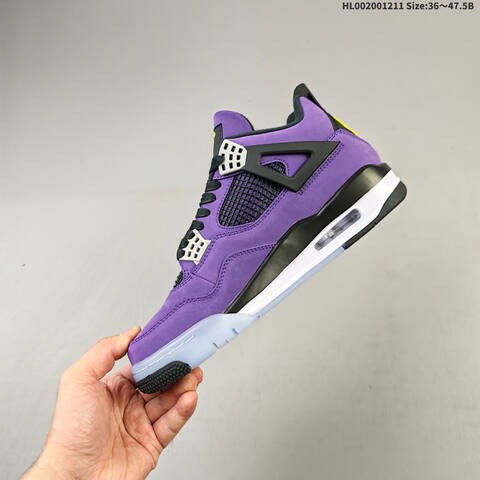 Air Jordan 4 Retro OG Imperial Purple Replica AIR JORDAN 4 Aj4 Lifestyle (BS-67495)