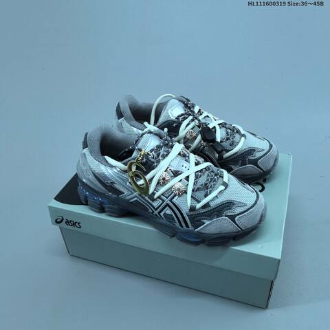 ASICS Gel-Cumulus 16 Grey Black Brown Blue EU 36-45 Running Shoe Running Sneakers - Unisex (BS-68986)