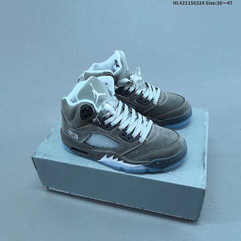 Air Jordan 5 Retro Wolf Grey Replica AIR JORDAN 5 Aj5 5 TP Lifestyle (BS-66445)