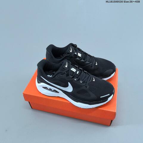 Nike Structure Plus ReactX Air Zoom Black White EU 36-45 Running Shoe - Unisex (BS-60056)