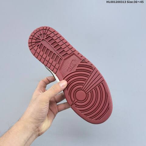 A Air Jordan 1 Mid Hemp Sail AIR JORDAN 1 Aj1 Lifestyle (BS-66550)