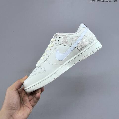 Nike SB Dunk Low Pro Light Off White Burgundy EU 40-46 Skate Shoe - Men's (BS-61565)