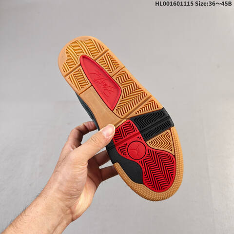 Air Jordan 4 Retro Flight Court AIR JORDAN 4 Aj4 Lifestyle (BS-67804)