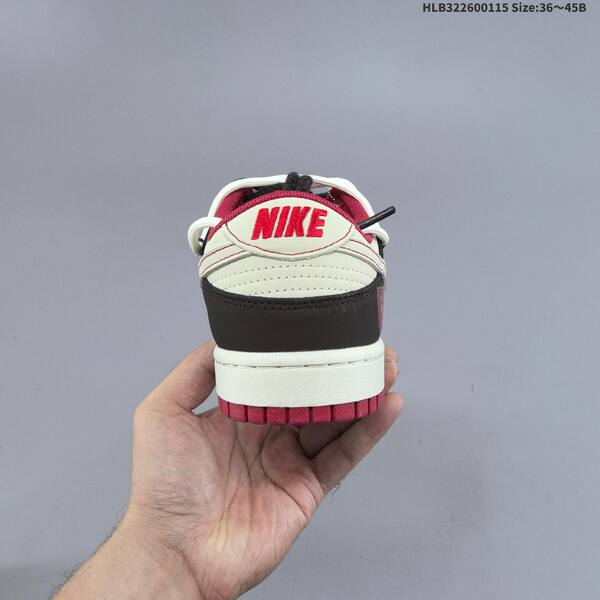 Nike Dunk SB Low light beige black red white EU 36-45 skate shoe