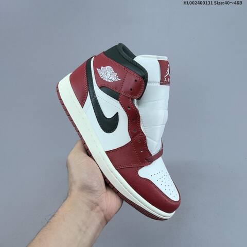 Air Jordan 1 Mid Hemp Sail AIR JORDAN 1 Aj1 Lifestyle (BS-66746)