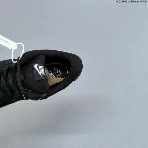 Nike Tanjun Black White EU 36-45 Running Shoe - Unisex (BS-61312)